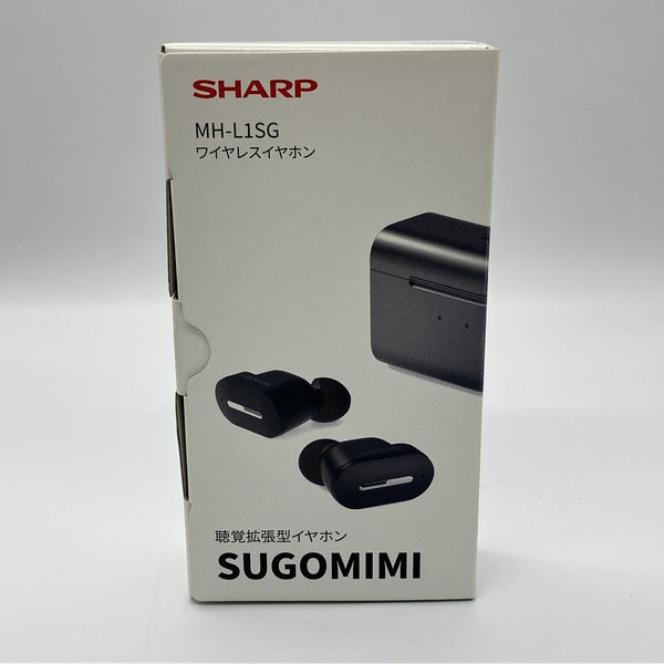 SHARP 【中古】聴覚拡張型イヤホンSUGOMIMI MH-L1SG【秋葉原】 – e