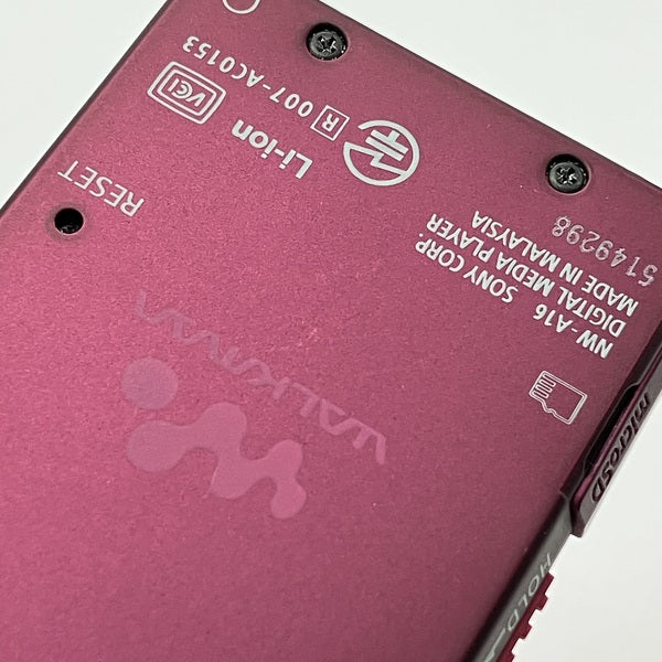 【極美品】SONY WALKMAN NW-A16 32GB ローズピンク SONY 【中古】NW-A16 PM ローズピンク【32GB】【秋葉原】 – e☆イヤホン