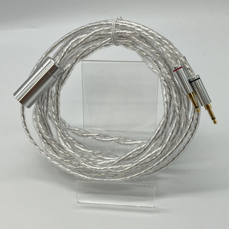 final 【中古】シルバーコートケーブル 3.5mm2極×2 to XLR （3.0m