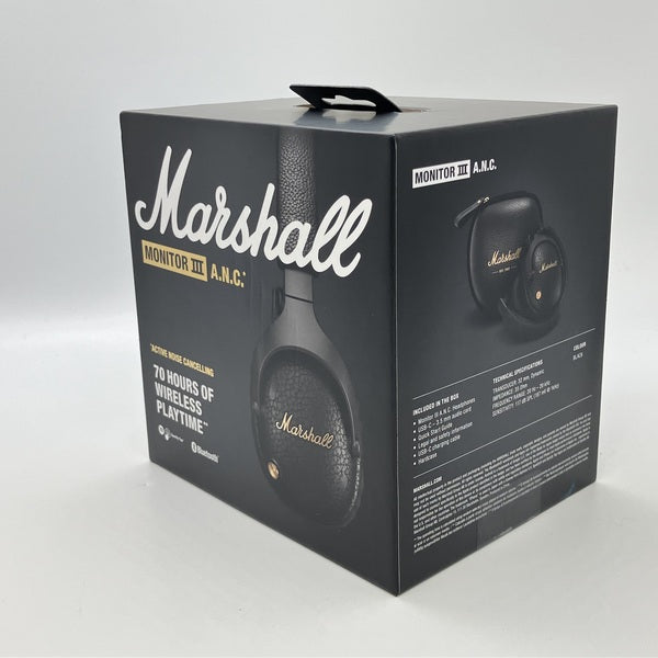 Marshall 【中古】Monitor III A.N.C. Black【秋葉原】 – e☆イヤホン