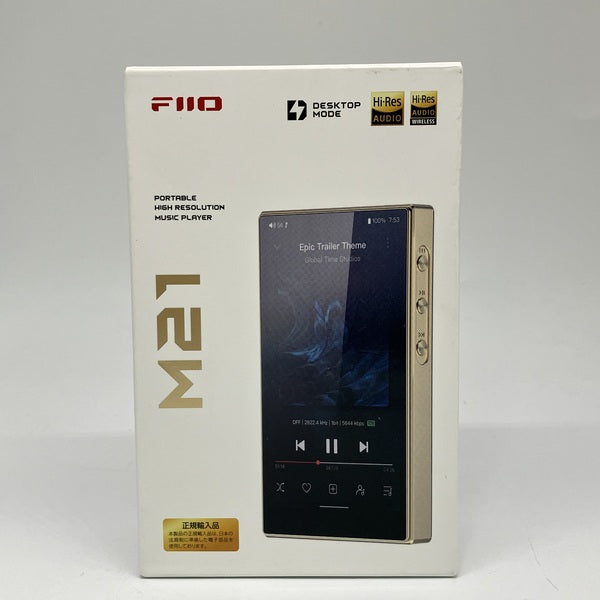 FIIO 【中古】M21 Titanium Gold 【FIO-M21-G】【秋葉原】 – e☆イヤホン