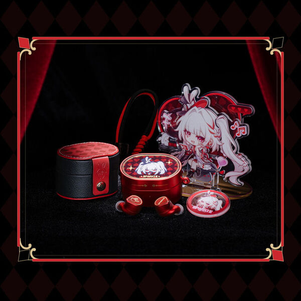 火花【崩壊：スターレイル】 x MOONDROP【特典アクスタ、限定チャーム＋ストラップ付】