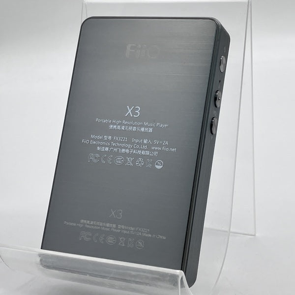 FIIO 【中古】FiiO X3 2nd generation【秋葉原】 – e☆イヤホン