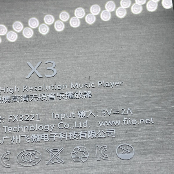 FIIO 【中古】FiiO X3 2nd generation【秋葉原】 – e☆イヤホン