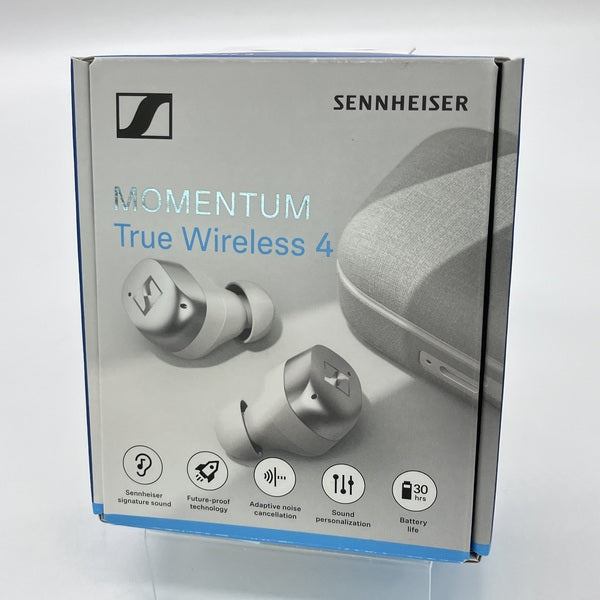 SENNHEISER 【中古】MOMENTUM True Wireless 4 ホワイトシルバー