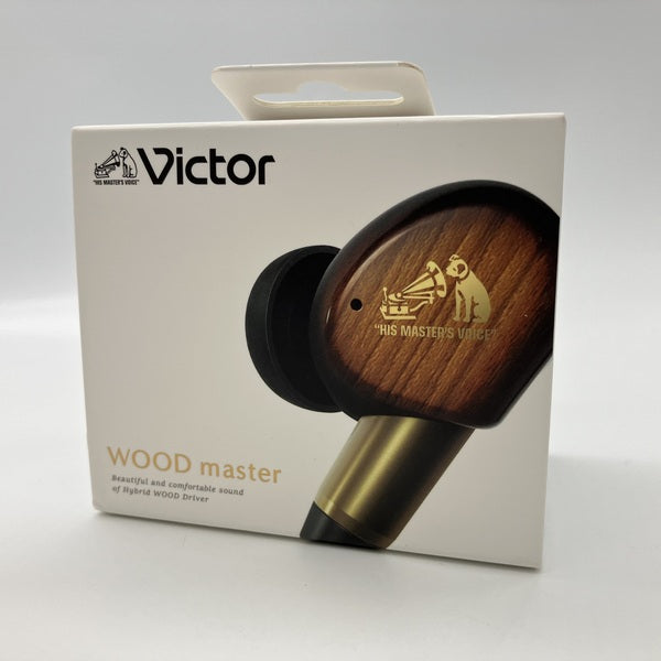 Victor WOOD master サンバーストブラウン Victor 【中古】WOOD master HA-FW5000T-T サンバーストブラウン