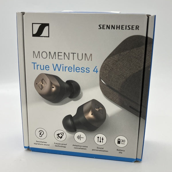 SENNHEISER 【中古】MOMENTUM True Wireless 4 ブラックコッパ