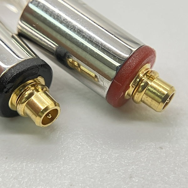 final 【中古】シルバーコートケーブル MMCX 1.2m 3.5mm 【C106