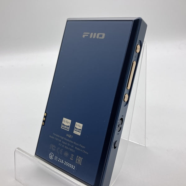 中古美品　FiiO M21 本体　DARK BLUE 64GB FIIO 【中古】M21 Dark Blue 【FIO-M21-L】【日本橋】 – e☆イヤホン