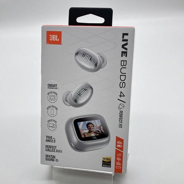 JBL 【中古】Live Buds 4 シルバー【JBLLIVEBUDS4SIL】【日本橋】 – e