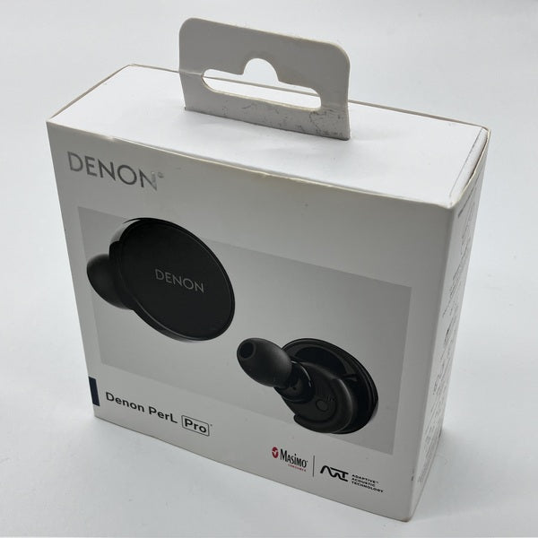 DENON 【中古】PerL Pro True Wireless Earbuds ブラック【AHC15PLBKEM