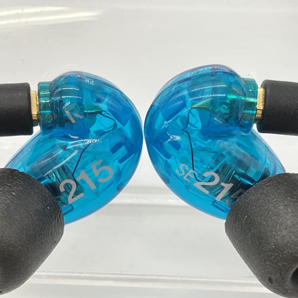 SHURE 【中古】AONIC215 UNI ブルー (Special Edition) 【SE215DYBL+
