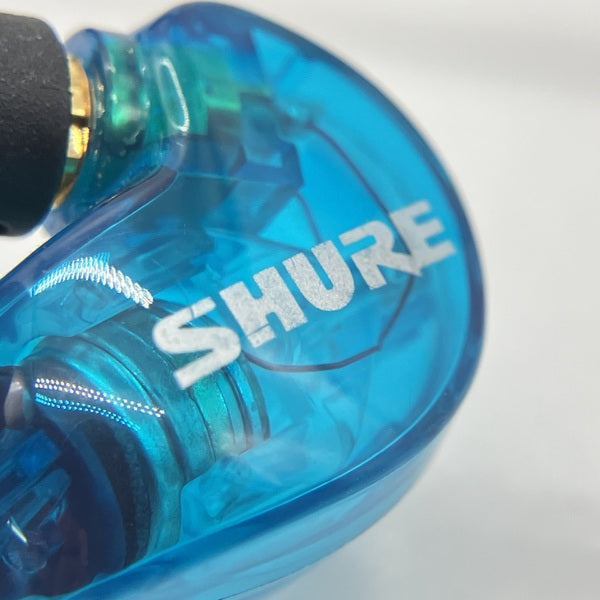 SHURE 【中古】AONIC215 UNI ブルー (Special Edition) 【SE215DYBL+