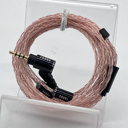 radius 【中古】HC-PCC25K Φ2.5mm plug バランス接続MMCX単結晶銅