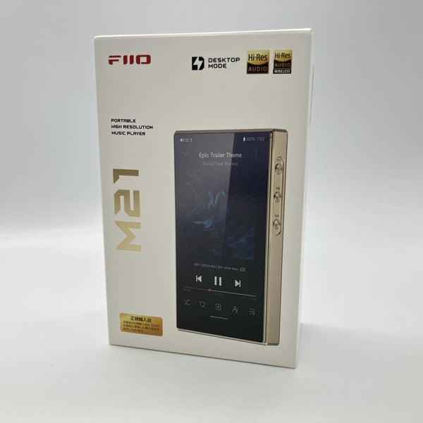FIIO 【中古】M21 Titanium Gold 【FIO-M21-G】【日本橋】 – e☆イヤホン