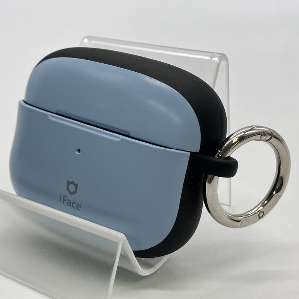 【中古】iFace First Class AirPods Proケース くすみブルー【秋葉原】