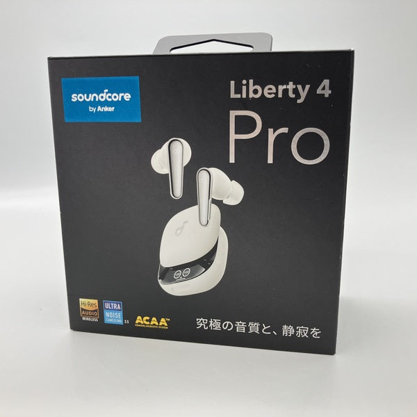 【中古】Soundcore Liberty 4 Pro パールホワイト 【A3954N21】【名古屋】