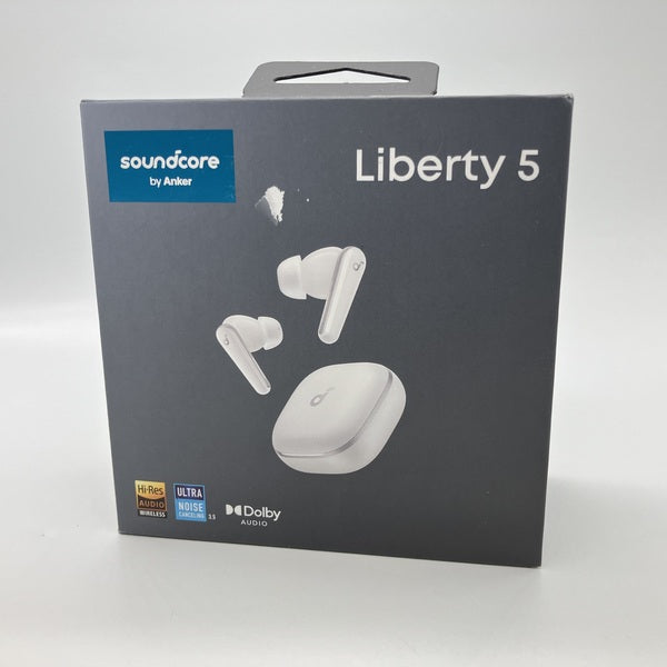 【中古】Soundcore Liberty 5 パールホワイト【A3957N21】【名古屋】