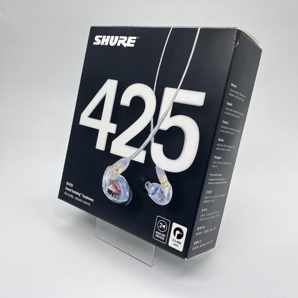 SHURE 【中古】SE425 クリア Pro Line【SE425-CL-A】【秋葉原】 – e
