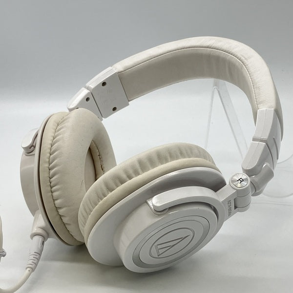 audio technica ath m50x 中古 audio-technica 【中古】ATH-M50X ホワイト【名古屋】 – e☆イヤホン