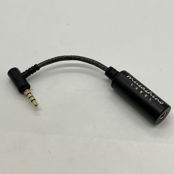 【中古】4.4mm5極バランスメスジャック⇒3.5㎜4極GND分離L字プラグ変換ケーブル【CP-3544P2/CB】【秋葉原】