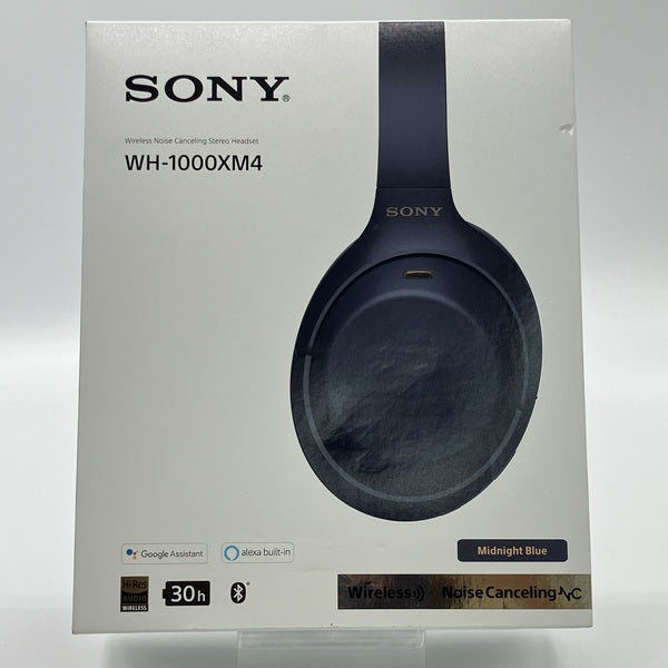 SONY 【中古】WH-1000XM4 LM ミッドナイトブルー【秋葉原】 – e☆イヤホン