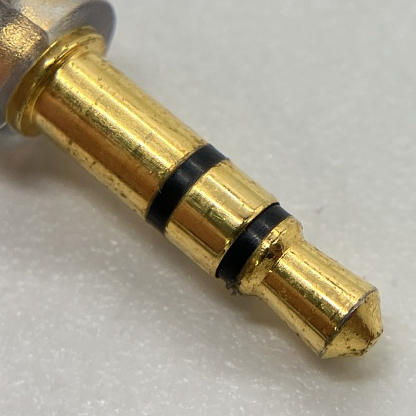 final 【中古】シルバーコートケーブル MMCX 1.2m 3.5mm 【C106