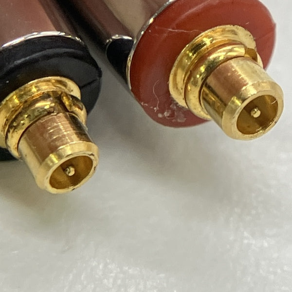 final 【中古】シルバーコートケーブル MMCX 1.2m 3.5mm 【C106