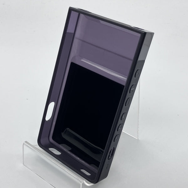 KONG-X 有線イヤホン 透明/黒 ケース付き musashino LABEL 【中古】NW-ZX700シリーズ用 ハイブリッドケース