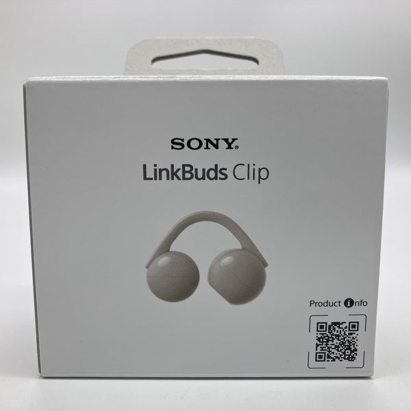 未使用　保証書SONY LinkBuds Clip WF-LC900 グレージュ SONY 【中古】LinkBuds Clip グレージュ【WF-LC900 CZ】【日本橋】 – e