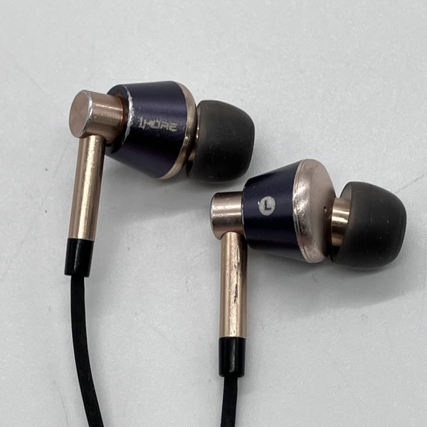 【中古】E1001 Triple-Driver In-Ear Headphones ゴールド【日本橋】