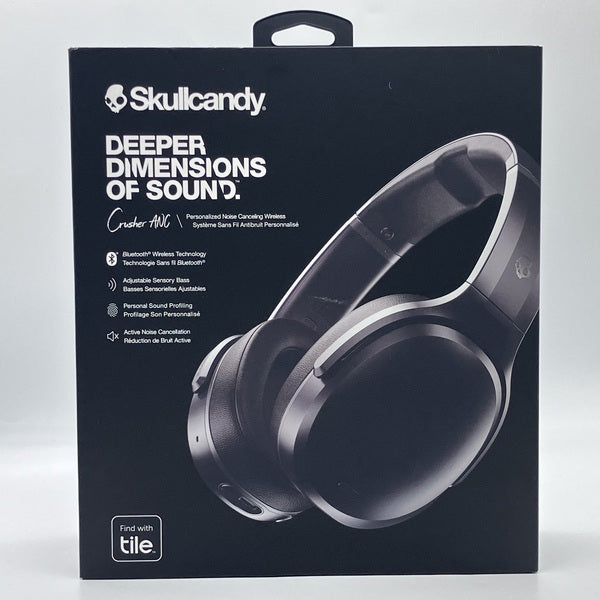 Skullcandy 【中古】CRUSHER ANC BLACK/BLACK/GRAY 【S6CPW-M448