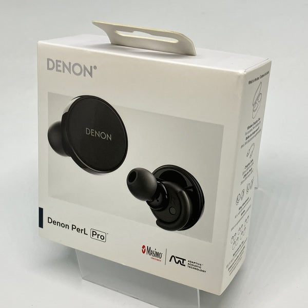 DENON 【中古】PerL Pro True Wireless Earbuds ブラック【AHC15PLBKEM