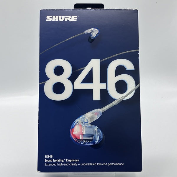 SHURE 【中古】SE846 クリア【SE846-CL+BT1-A】【秋葉原】 – e☆イヤホン