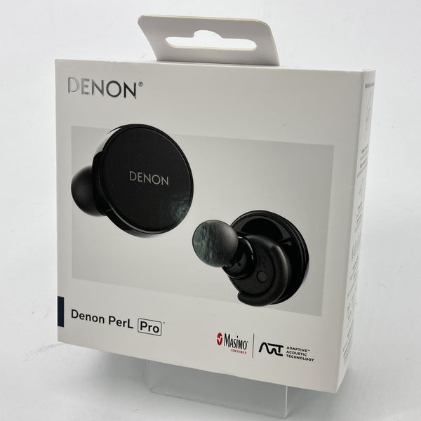DENON 【中古】PerL Pro True Wireless Earbuds ブラック【AHC15PLBKEM