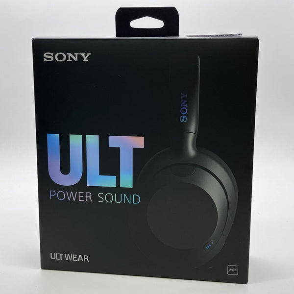 SONY 【中古】ULT WEAR ブラック 【WH-ULT900N BC】【日本橋】 – e