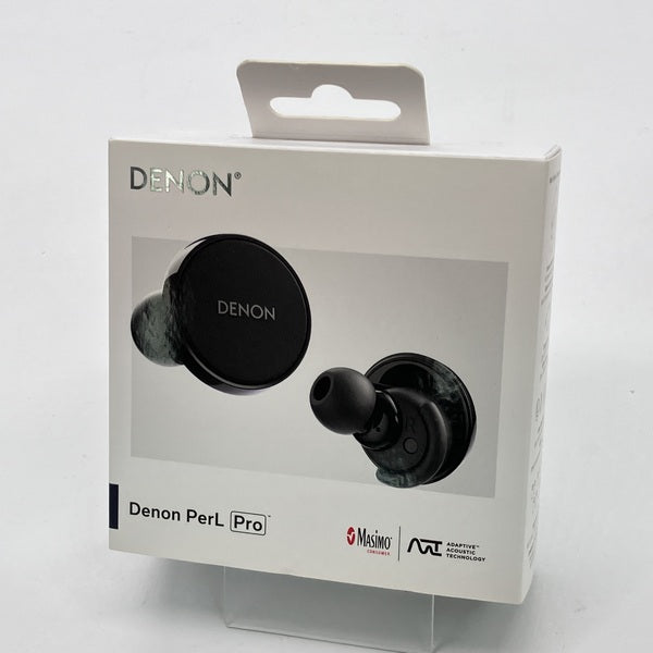 DENON 【中古】PerL Pro True Wireless Earbuds ブラック【AHC15PLBKEM