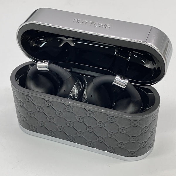 【中古】BUTTONS CLIP Silver Black【BN-0008】【秋葉原】