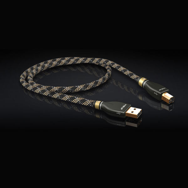 Viablue KR-2 Silver USB Cable【USBケーブル A-B】