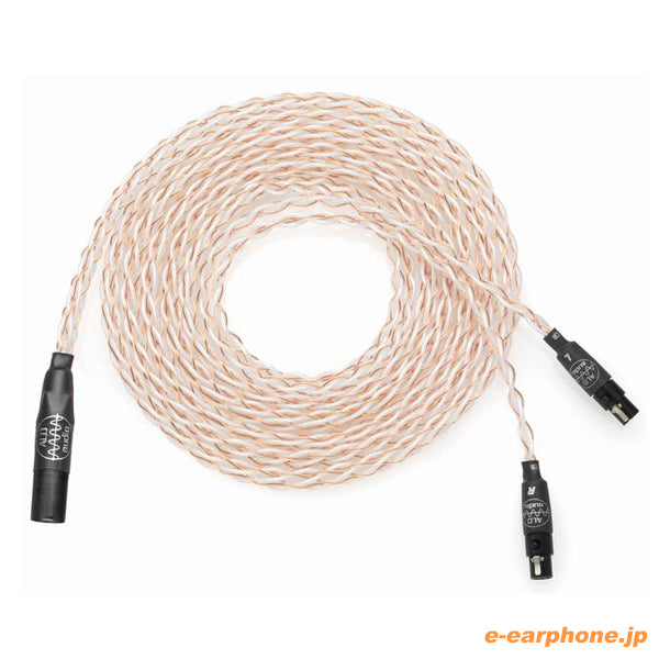 Reference 16 Silver/Copper for Sennheiser HD-800/3ピンバランスプラグ　8フィート