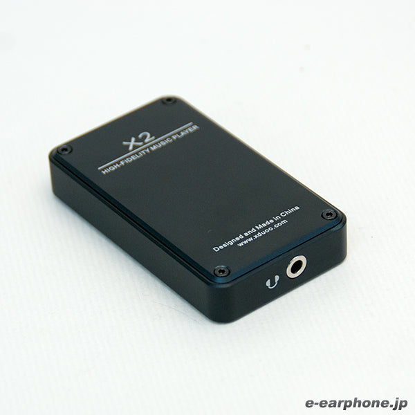 xDuoo X2 High Performance Digital Audio Player BK – e☆イヤホン