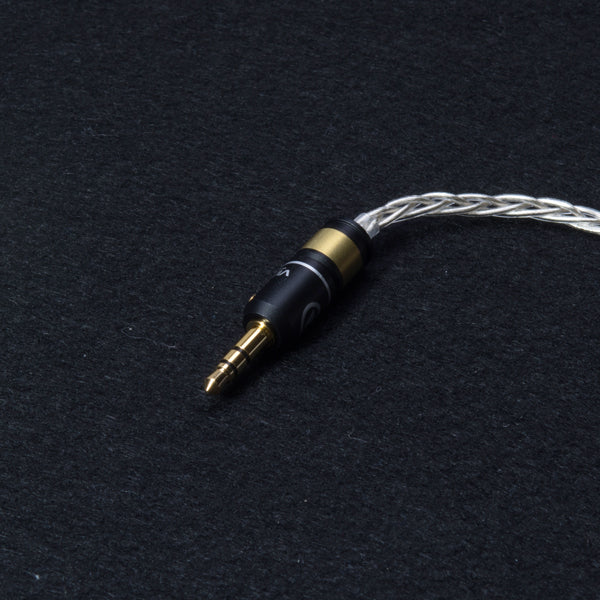 Labkable SILVER GALAXY MKII （4芯） 【カスタムIEM用-3.5mm/1.2m