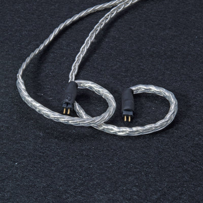 SILVER GALAXY MKII （8芯） 【カスタムIEM-3.5mm/1.2m】