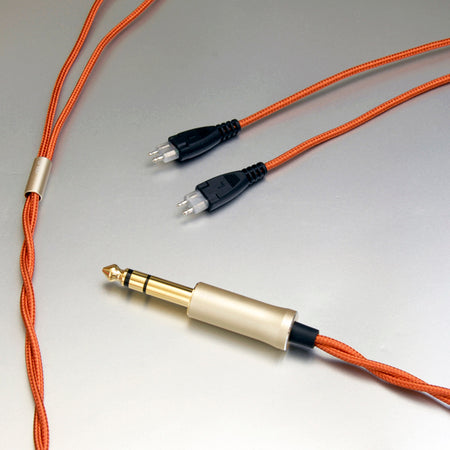 onso 6.3ステレオ-2pin(L/R)ヘッドホンケーブル 3.0m