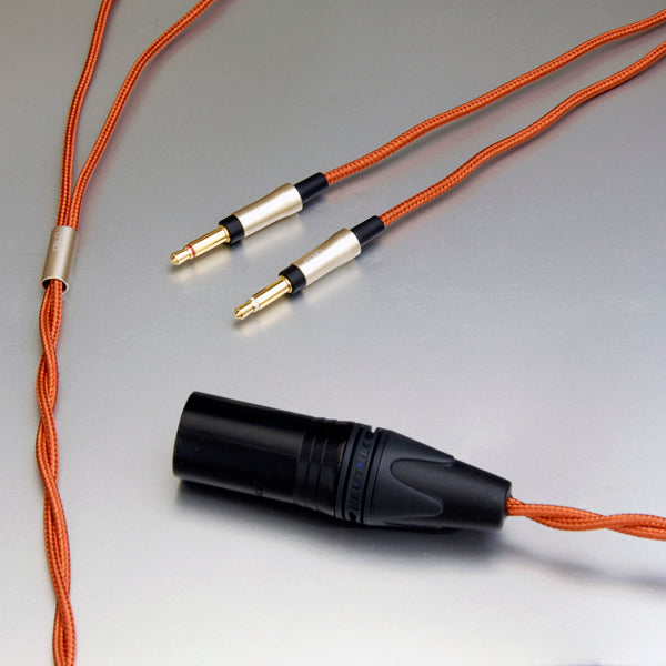 4pin XLR オス-3.5モノ(L/R)ヘッドホンケーブル 3.0m【hpct_01_blx3_300】