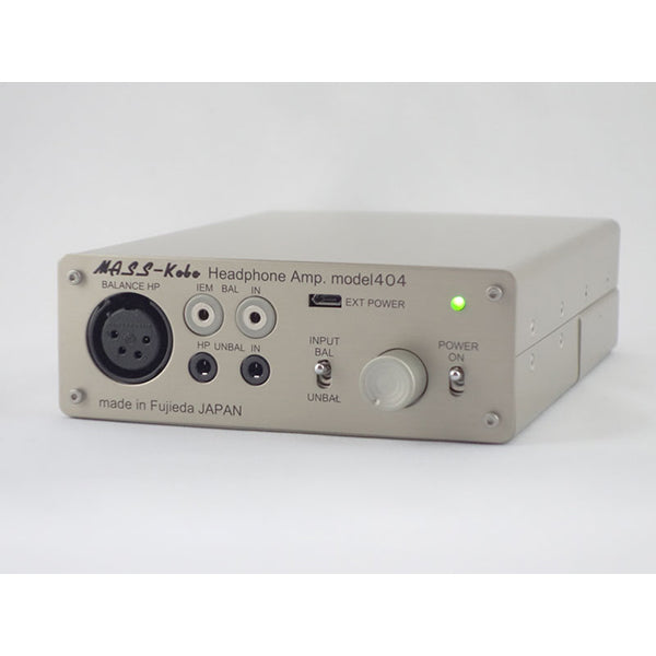 model404 完全バランスポータブルヘッドフォンアンプ（AK用2.5mmTRRS）