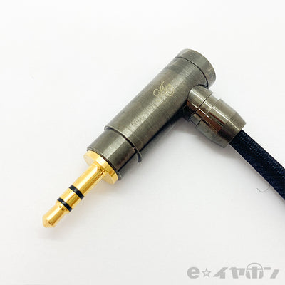 NC-M100（3.5L×2） 3.5mm-3.5mm L型mini-miniケーブル