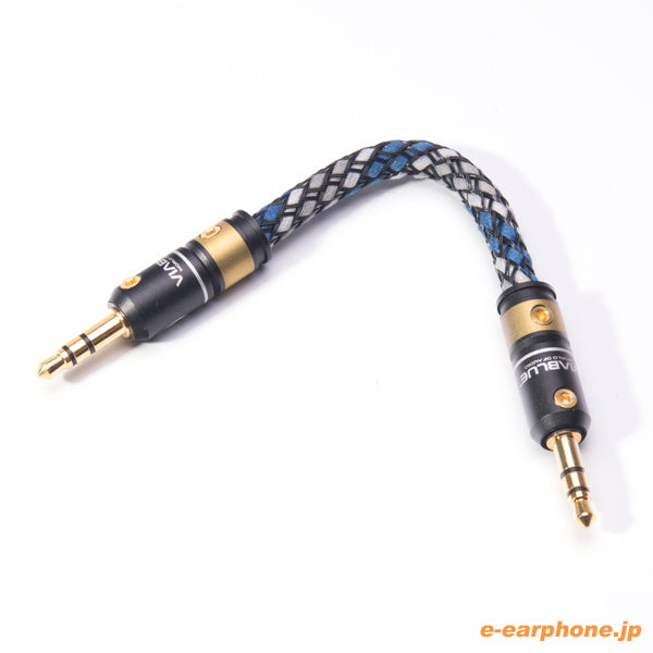 オールビアブル6cmショートケーブル【NLP-VIA/3.5mm-3.5mmミニケーブル】