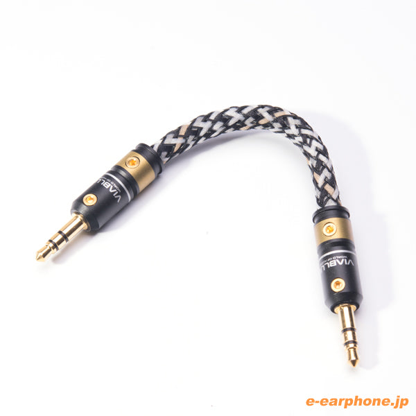 オールビアブル6cmショートケーブル【NLP-VIA/3.5mm-3.5mmミニケーブル】