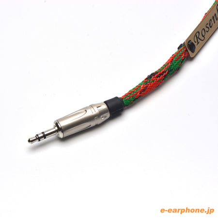 Rosenkranz HP-ATR1 / 3.5mm plug to jack 音質改善ケーブル(赤) – e